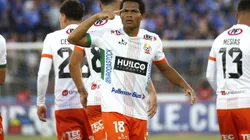 César Munder logra el gol del empate parcial para Cobresal ante la U. (Foto: Photosport)