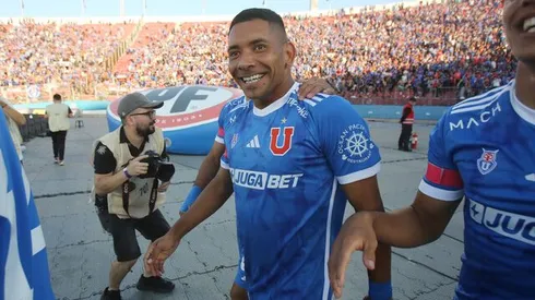 Cristián Palacios es la esperanza de gol de Universidad de Chiile.