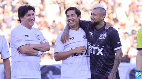Iván Zamorano y Arturo Vidal aparecieron juntos en un spot en redes (Foto: Marcelo Hernández/Photosport)