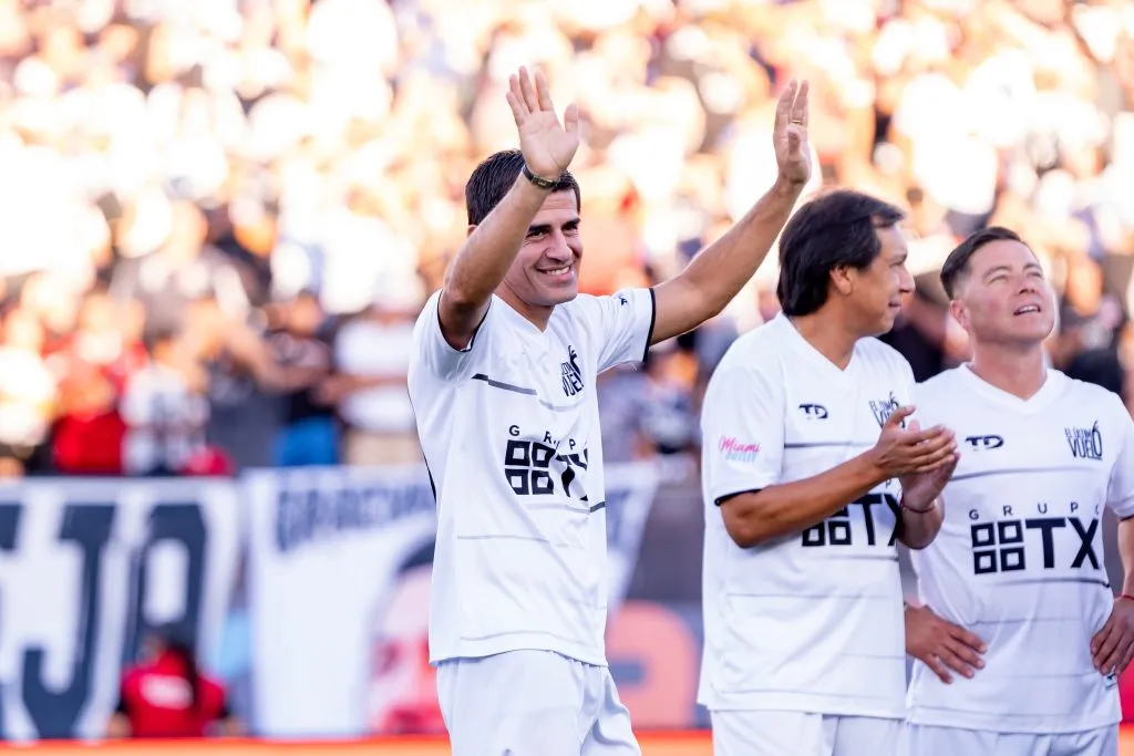 Julio Barroso en la despedida de Jaime Valdés. (Foto: Guillermo Salazar)