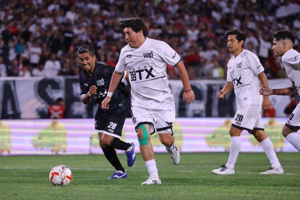 Iván Zamorano en la despedida de Jaime Valdés. (Foto: Marcelo Hernández/Photosport)