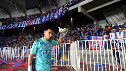 Cristopher Toselli tendrá su primer partido de titular en este 2024 con la camiseta de Universidad de Chile.