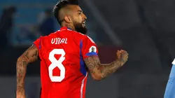 Arturo Vidal destaca el rendimiento de Osorio y Bolados. (Foto: Photosport)