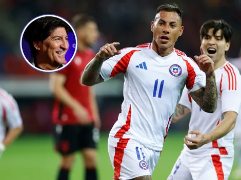 Iván Zamorano va a todas con Edu Vargas y Darío Osorio