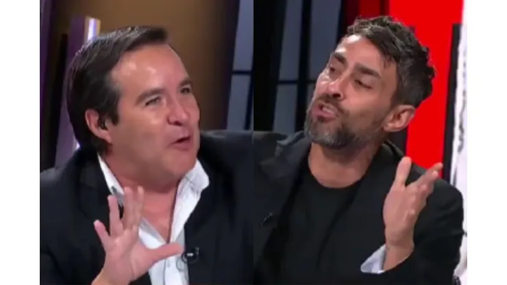 Cristián Caamaño y Jorge Valdivia tuvieron una acalorada discusión en ESPN.