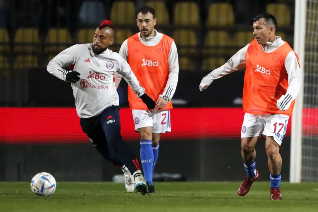 Arturo Vidal y Gary Medel no fueron incluidos en la primera citación de Ricardo Gareca en la Selección Chilena. (Foto: Andrés Pina/Photosport)
