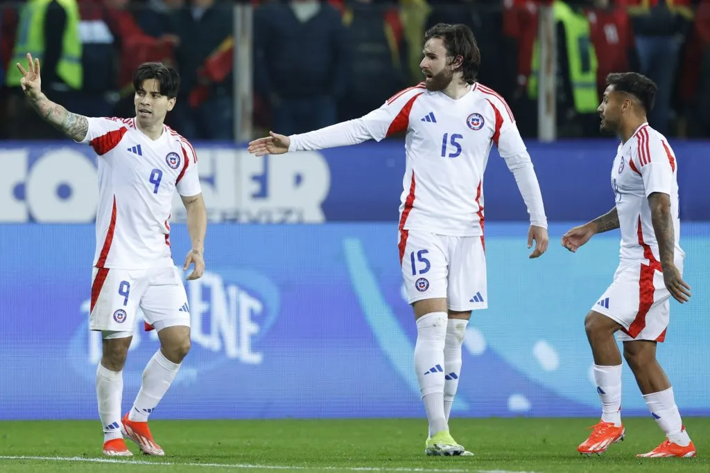 Ben Brereton se matriculó con una asistencia en el triunfo de Chile ante Albania.