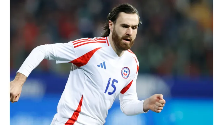 Ben Brereton tuvo la oportunidad de ingresar en el segundo tiempo en el triunfo de la Roja ante Albania. (Foto: Photosport)