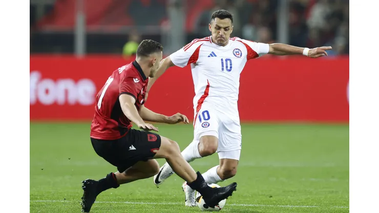 Alexis Sánchez quedó encantado con el partido de Darío Osorio en La Roja.