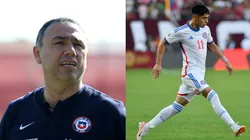Francis Cagigao fue a ver a Darío Osorio ante Albania.