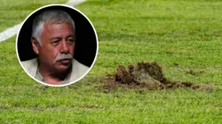 Carlos Caszely se refirió al daño que ha sufrido la cancha del Estadio Monumental.