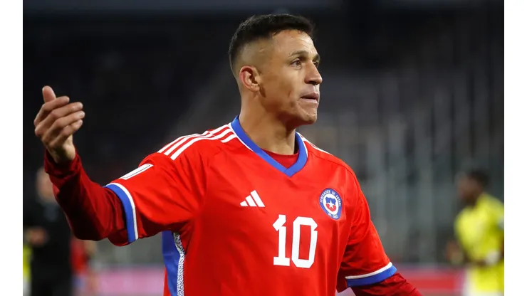 Alexis Sánchez será titular en Chile ante Albania. (Foto: Photosport)