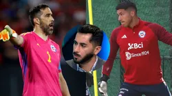 Johnny se la juega en el arco de La Roja.