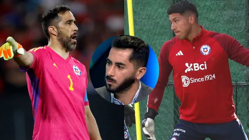 Johnny se la juega en el arco de La Roja.