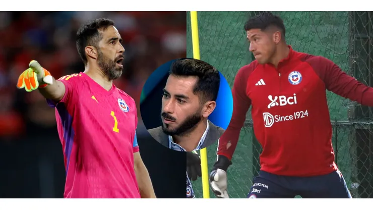 Johnny se la juega en el arco de La Roja.