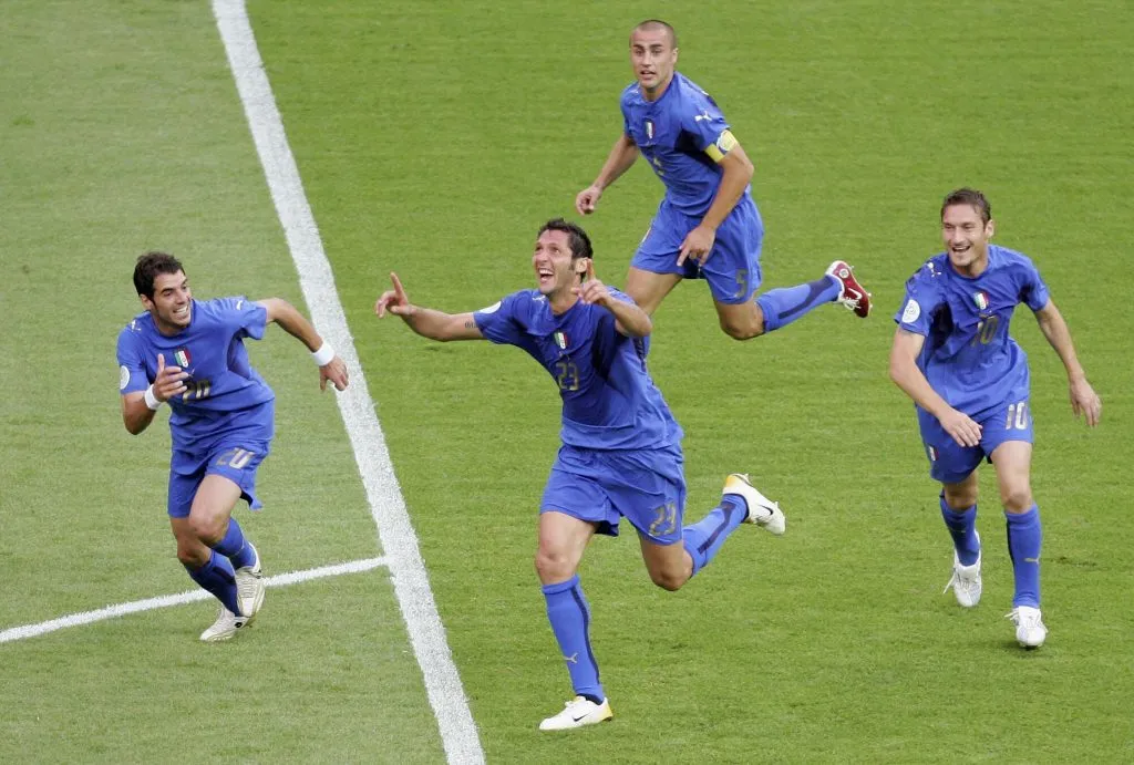 Materazzi anotó en dicha obtención de la Copa del Mundo para Italia | Foto: Getty Images