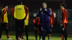 Ricardo Gareca tiene lista la formación de Chile para enfrentar a Albania.