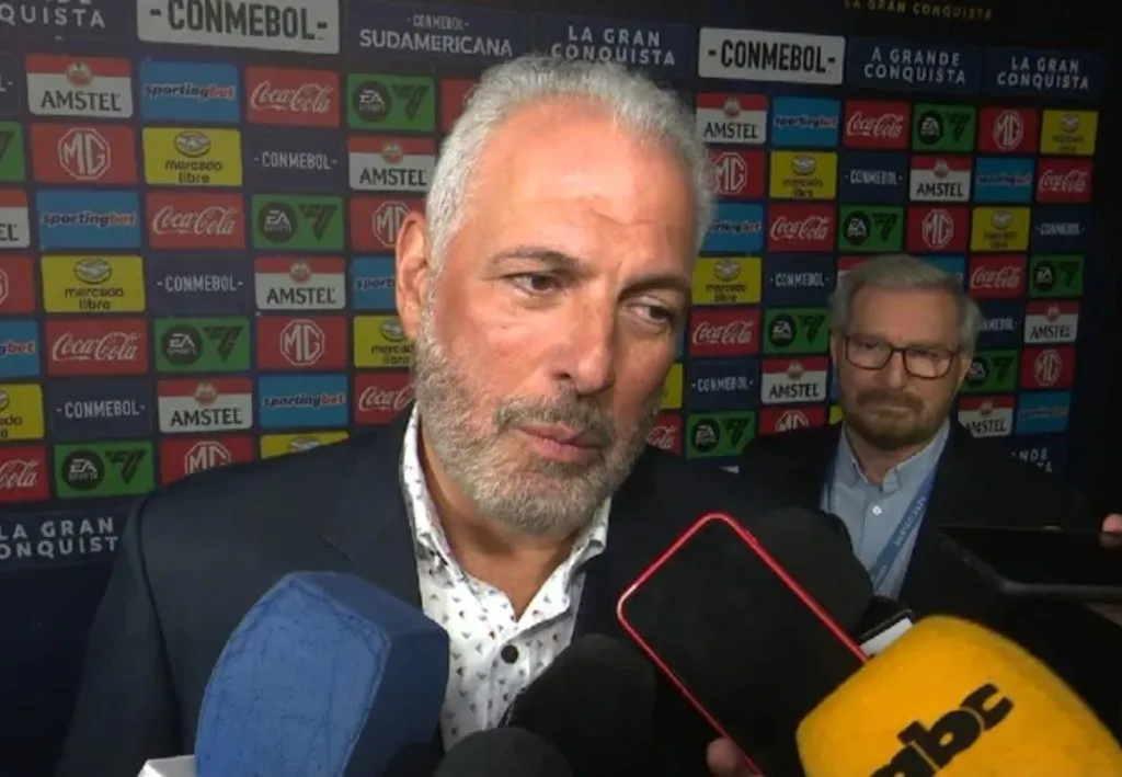 Juan José Zapag tras el sorteo de la fase de grupos de la Copa Libertadores 2024.