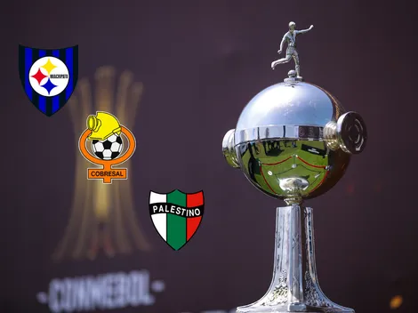 Los grupos de Huachipato, Cobresal y Palestino para la Copa Libertadores 2024