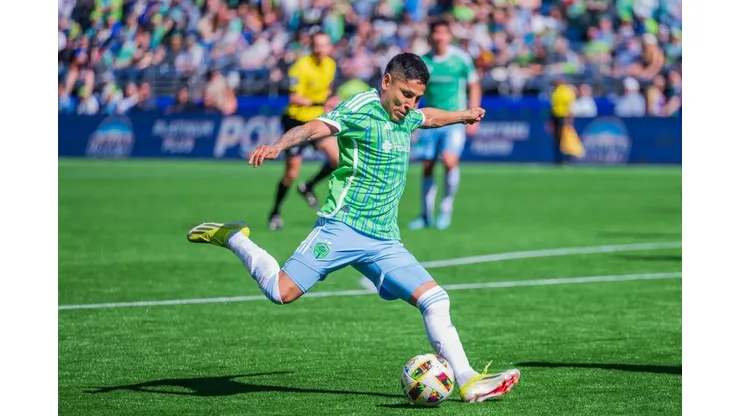 Raúl Ruidíaz entró en la historia del Seattle Sounders.