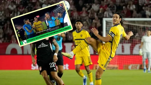 Resaltan a Cavani durante la emergencia con Altamirano