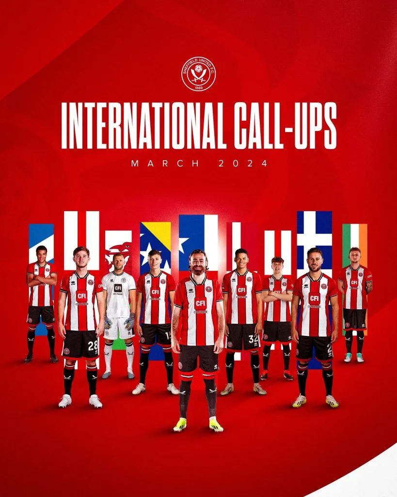 La foto del Sheffield. | Foto: @SheffieldUnited