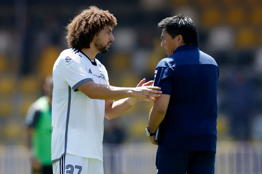 Falcón se disculpó finalizado el compromiso. | Foto: Photosport