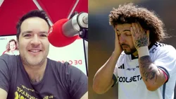 Caamaño le golpeó la mesa a Falcón.