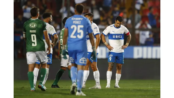 La UC no pudo romper el empate a cero frente a Audax Italiano. (Foto: Felipe Zanca/Photosport)