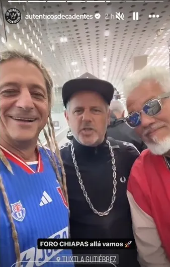 Ahí está: El Francés en azul (Instagram)