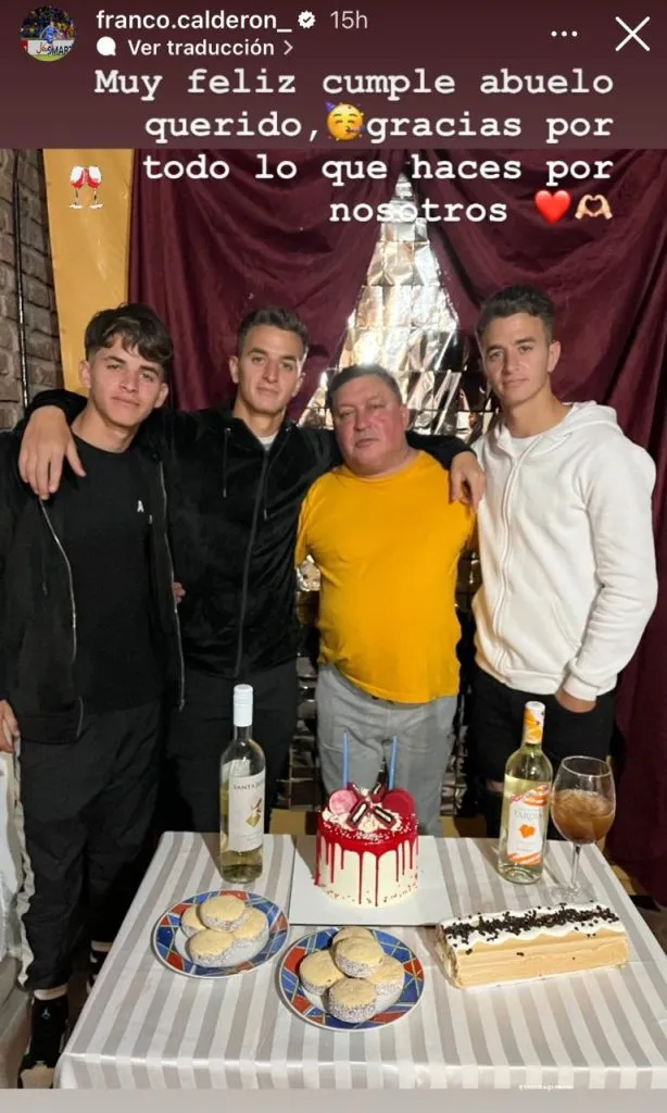 ¿Cuál es Franco Calderón? Ya te dimos una pista (Instagram)