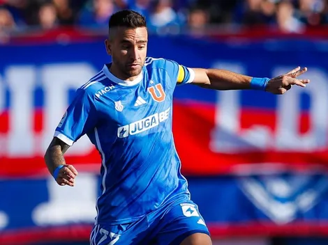 Matías Zaldivia recibe contundente ovación de los hinchas de Universidad de Chile