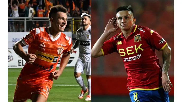 Cobreloa y la Unión Española se miden en Calama. (Foto: Photosport)