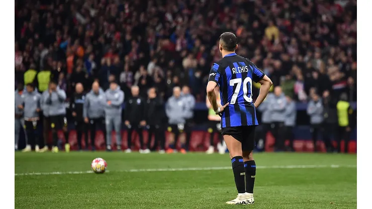 Alexis Sánchez con un pie fuera de Inter de Milán.