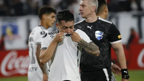 Cristián Zavala fue figura en la llave de Colo Colo contra Sportivo Trinidense. (Foto: Dragomir Yankovic/Photosport)