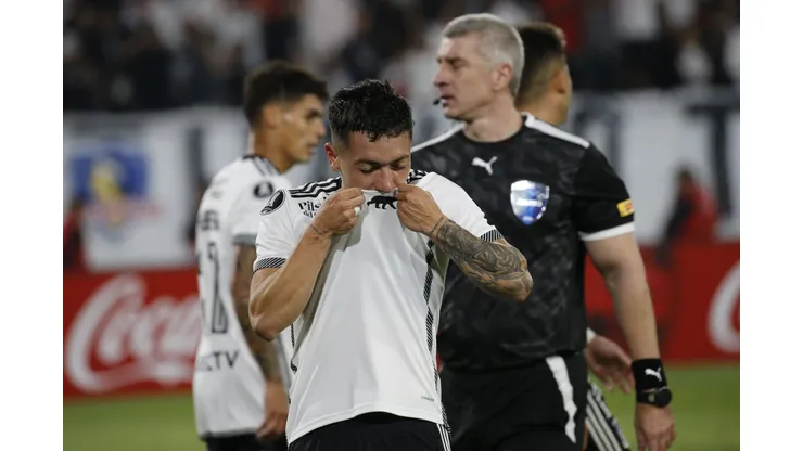 Cristián Zavala fue figura en la llave de Colo Colo contra Sportivo Trinidense. (Foto: Dragomir Yankovic/Photosport)