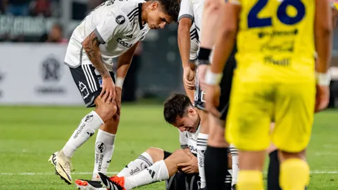 En Colo Colo están preocupados por la gravedad de la lesión de César Fuentes. (Foto: Guillermo Salazar)