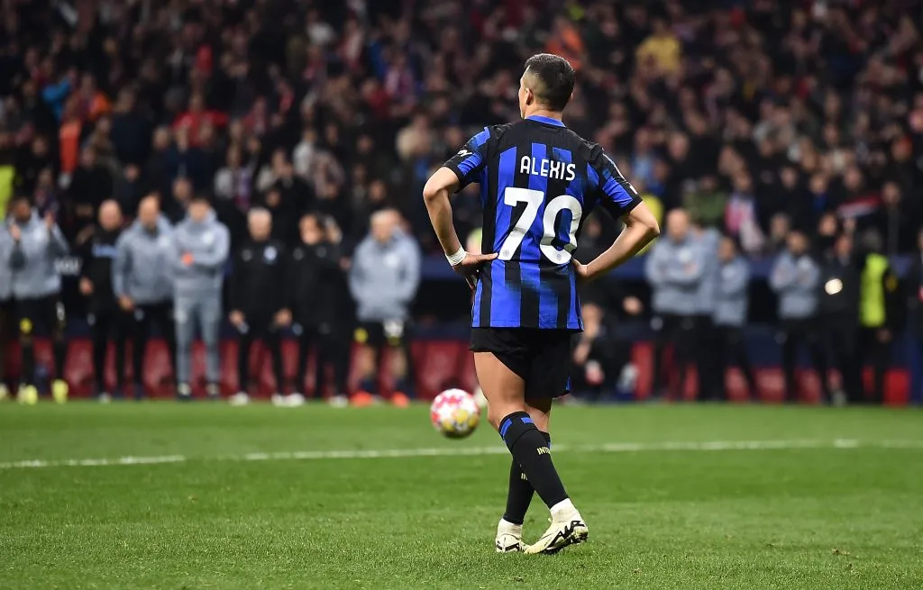 Sánchez perdió su penal ante el Atlético de Madrid | Foto: Getty Images