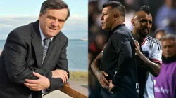 Vladimiro Mimica critica a Jorge Almirón por no sacar antes a Arturo Vidal (Foto: Photosport)