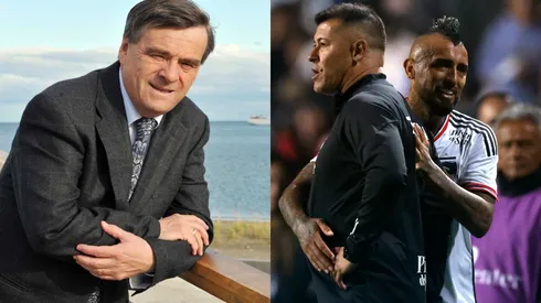 Vladimiro Mimica critica a Jorge Almirón por no sacar antes a Arturo Vidal (Foto: Photosport)