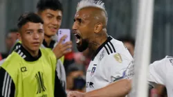 Arturo Vidal le respondió a la prensa tras la clasificación de Colo Colo a fase de grupos de Copa Libertadores. (Foto: Photosport)
