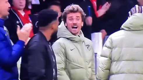 Antoine Griezmann reaccionó tras penal fallado por Alexis Sánchez. (Foto: Captura)
