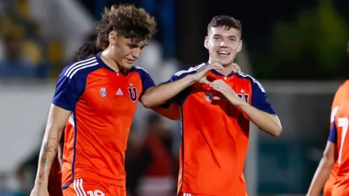 Arce Melli celebrando su gol ante Chimbarongo FC.