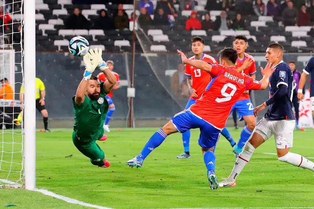 Aravena ha sido parte de la Selección Chilena | Foto: Photospor