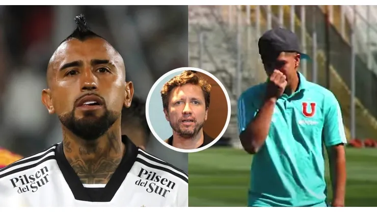 A Sagredo no le gustó para nada las actitudes de ambos futbolistas.