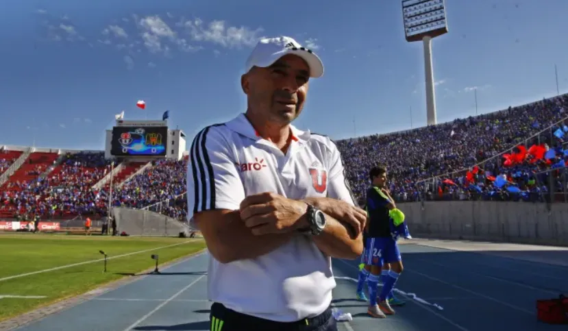 Sampaoli es uno de los entrenadores más queridos por los hinchas de la Universidad de Chile | FOTO: Photosport