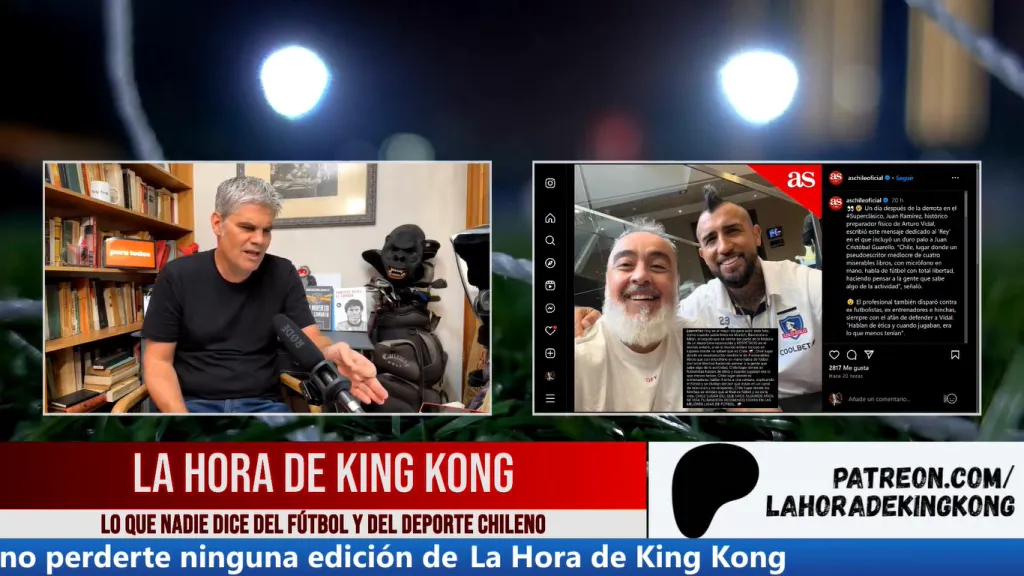 Guarello arremete contra Juan Ramírez. (Foto: La Hora de King Kong)