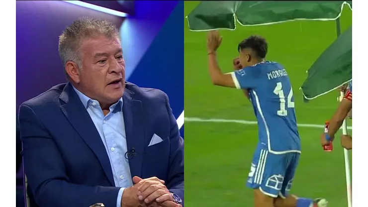 Claudio Borghi se refiere al gesto de Marcelo Morales en el Superclásico. (Foto: Capturas TNT Sports)