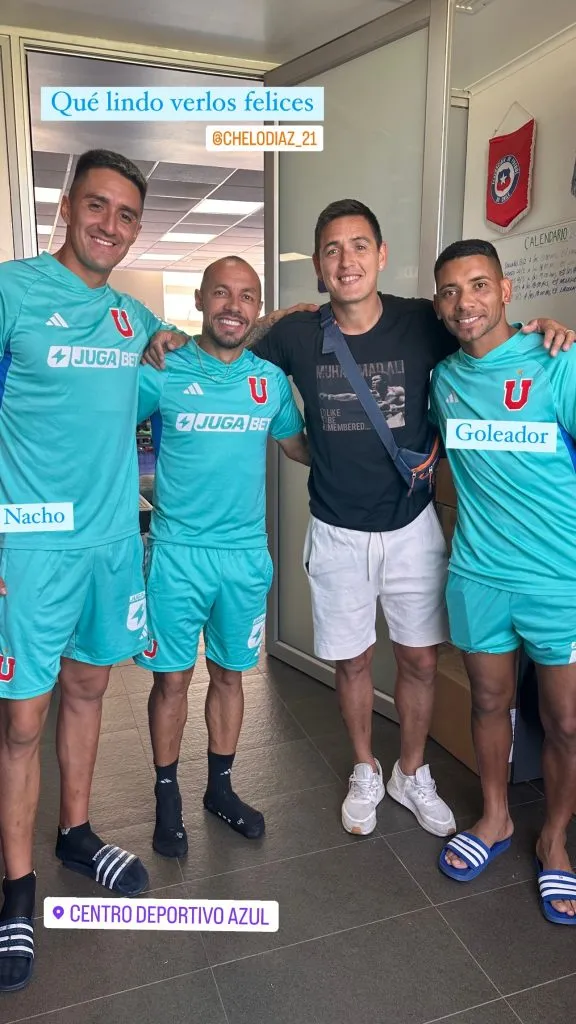 Matías Rodríguez visitó al plantel de la U.
