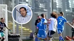 Cristiáan Camaño y su enojo por el arbitraje del Superclásico.